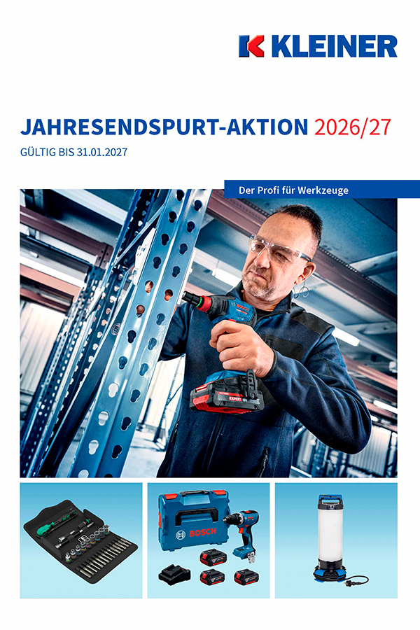 Werkzeug-Aktion: Jahresendspurt 2026-27 Werkzeug-Aktion: Jahresendspurt 2026-27